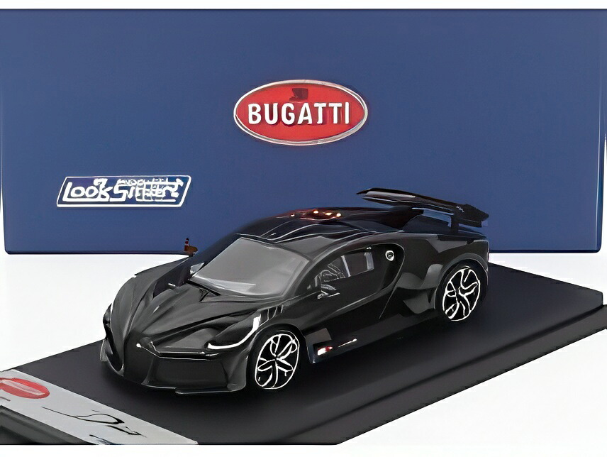 BUGATTI DIVO 2020 カーボン グロッシーブラック/ LOOKSMART 1/43 ミニカー