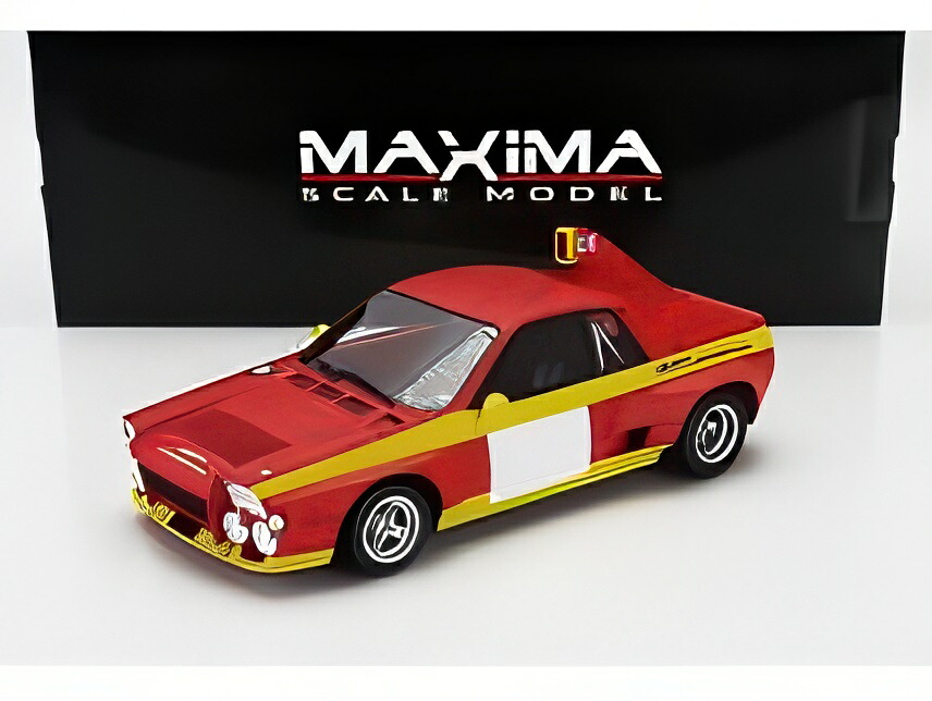 【予約】2026年発売予定ABARTH SE030 ピニンファリーナ プレス 1974 マットレッド/イエロー/ MAXIMA 1/18 海外限定ミニカー|ラストホビー