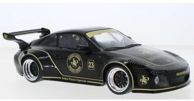 2020 ポルシェ Old & New 997 ブラック／デコ John Player Special Basis: 911 (997)/ MCG 1/18 ミニカー