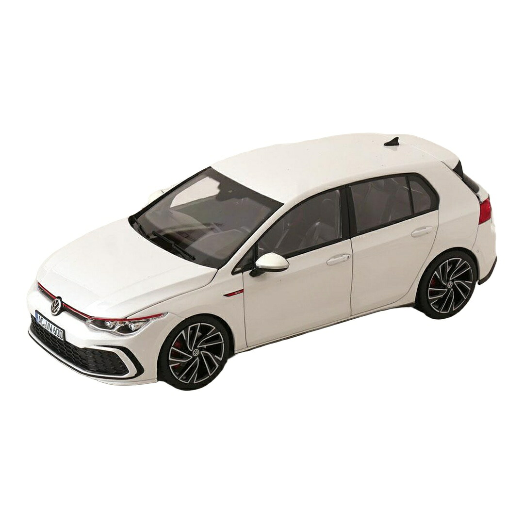 VW Golf 8 GTI 5部屋の入り口 2021 ホワイトメタリック / Norev 1/18 ミニカー