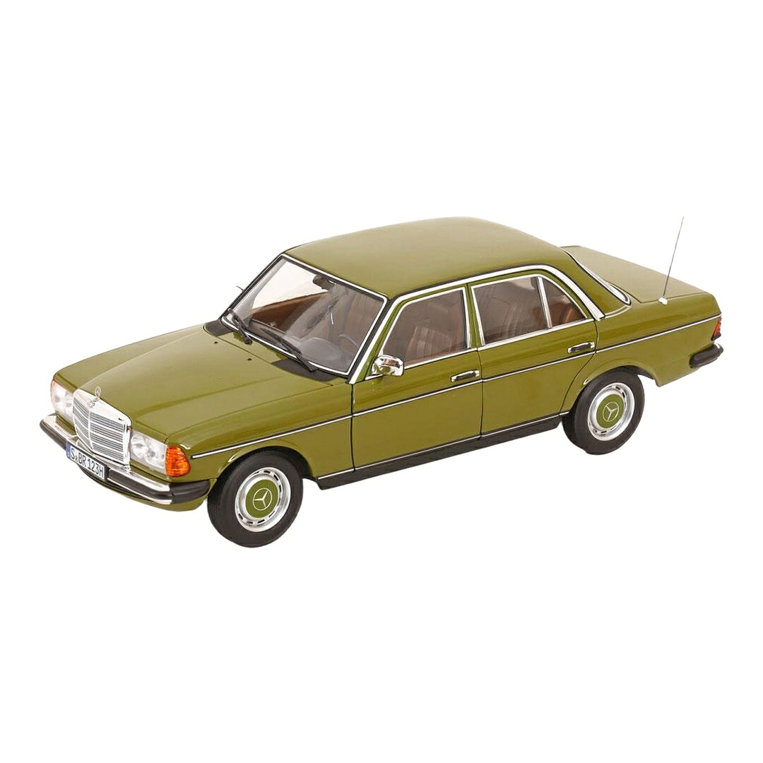 メルセデス・ベンツ 200 W123 赤ちょうちん 1980-1985 緑であること 人並み外れた遣りかた / Norev 1/18 ミニカー