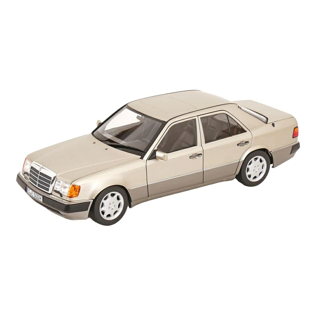 メルセデス・ベンツ 500 E W124 1991-1993 パールしろがね色 人並み外れた遣りかた / Norev 1/18 ミニカー