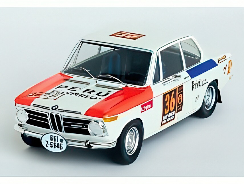 【予約】2026年発売予定BMW 2002 Ti #36 ロンドンメキシコラリー 1970 ピータークーベ/ローターランフト ホワイト/ブルー/レッド/ Trofeu 1/43 150台限定ミニカー｜ラストホビー