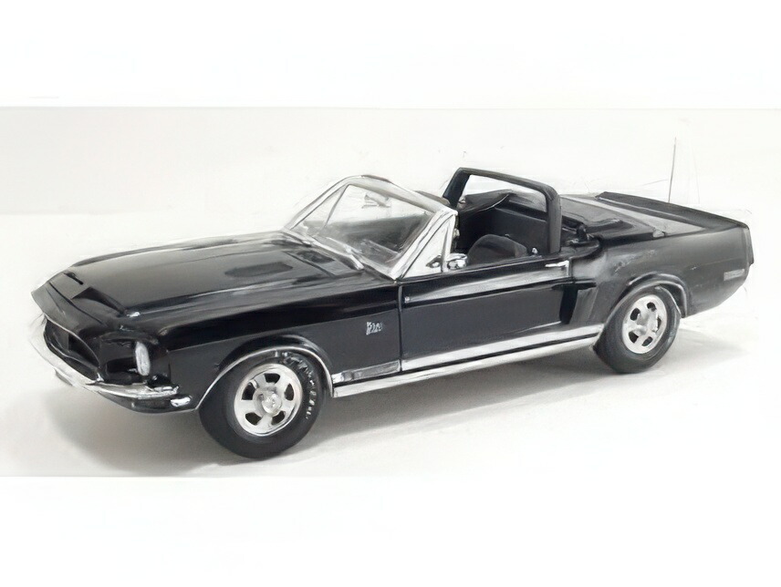 【取っておく】12月以後発売予定を組むFORD USA マスタング シェルビー GT500 KR カブリオレ 1968 黒いこと/ ACME 1/18 ミニカー