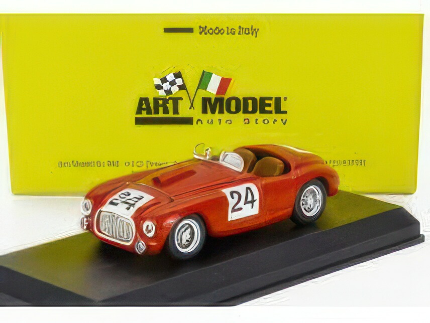 【予約】FERRARI 195S スパイダー 2.3L V12 チーム LUIGI CHINETTI N 24 24h ル・マン 1950 ルイジ・キネッティ ピエール・ルイ・ドレフュス レッド/ ART-MODEL 1/43 ミニカー|ラストホビー