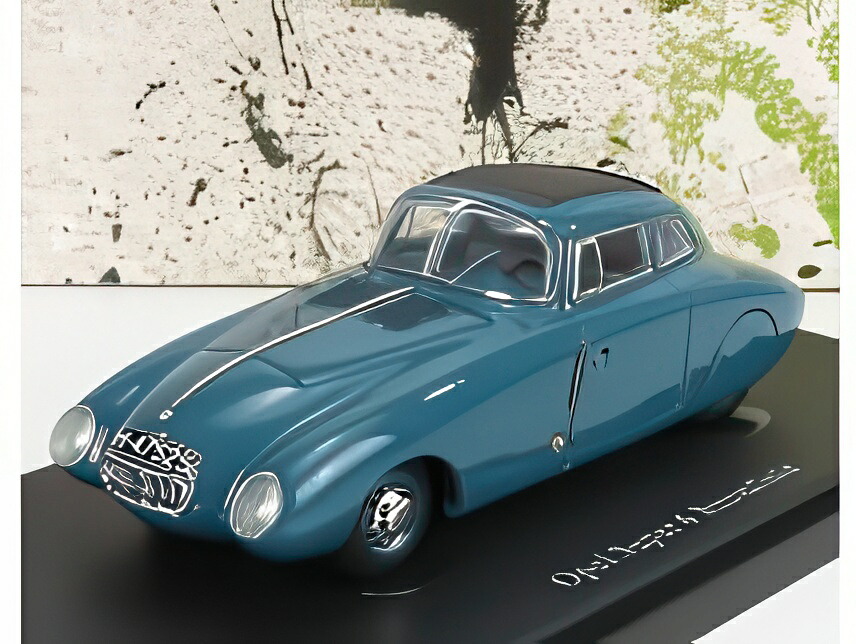 OPEL スーパー 6 ストリームライナー ドイツ 1938 グレーブルー/ AUTOCULT 1/43 333台限定ミニカー