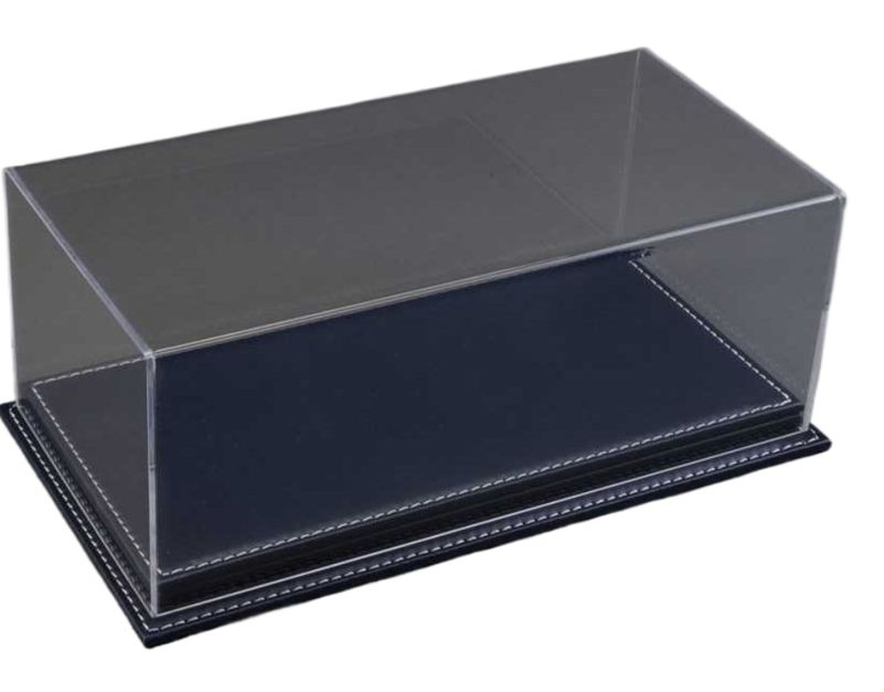Atlantic Case  Mulhouse 1/12 見せびらかす入れもの ダークブルーレザーベース 陳列箱