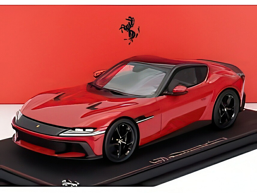 FERRARI 12チリンドリ クーペ V12 830cv 2024 ロッソコルサ レッド/ BBR 1/18 200台限定ミニカー