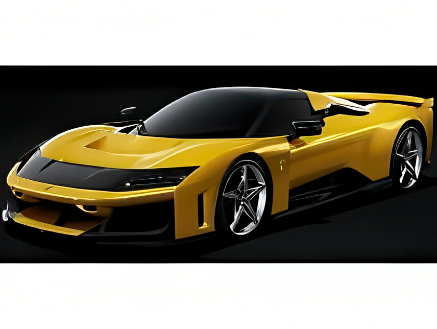 【予約】2026年発売予定FERRARI F80 2024 シルバーリム ジャッロトリストラータ イエローメタリック/ブラック/ BBR 1/18 ミニカー