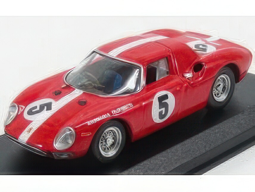 FERRARI 250LM クーペ N 5 1000km パリ 1964 ミュラー ボラー レッド/ Best-Model 1/43 ミニカー 9,600円
