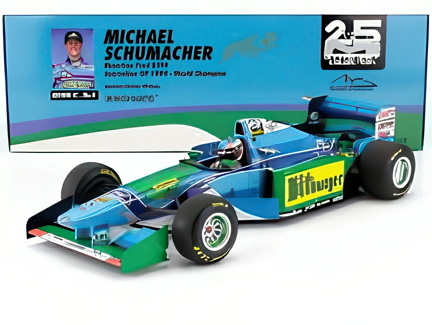 BENETTON F1 B194 フォード N5 世界王者 オーストラリアGP 1994 M.シューマッハ ショーケース付/ MINICHAMPS 1/12 ミニカー 494台限定