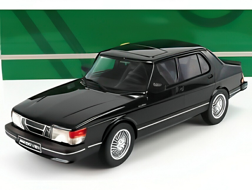 【取っておく】9月以後発売予定を組むSAAB 900 ターボ 1980 黒いこと/ Cult-Scale 1/18 ミニカー
