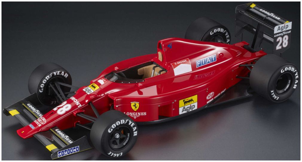 【予約】12月以降発売予定FERRARI F1 640 F1-89 N 28 2位 モンツァ イタリアGP (パイロットフィギュア付き) 1989 ゲルハルト・ベルガー レッド ブラック/ GP Replicas 1/18 ミニカー|ラストホビー