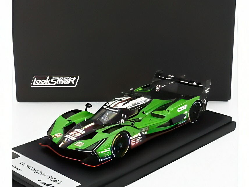 LAMBORGHINI SC63 3.8L V8 ターボ チームアイアンリンクス N63 24hルマン 2024 グリーンホワイト/ LOOKSMART 1/43 ミニカー｜ラストホビー