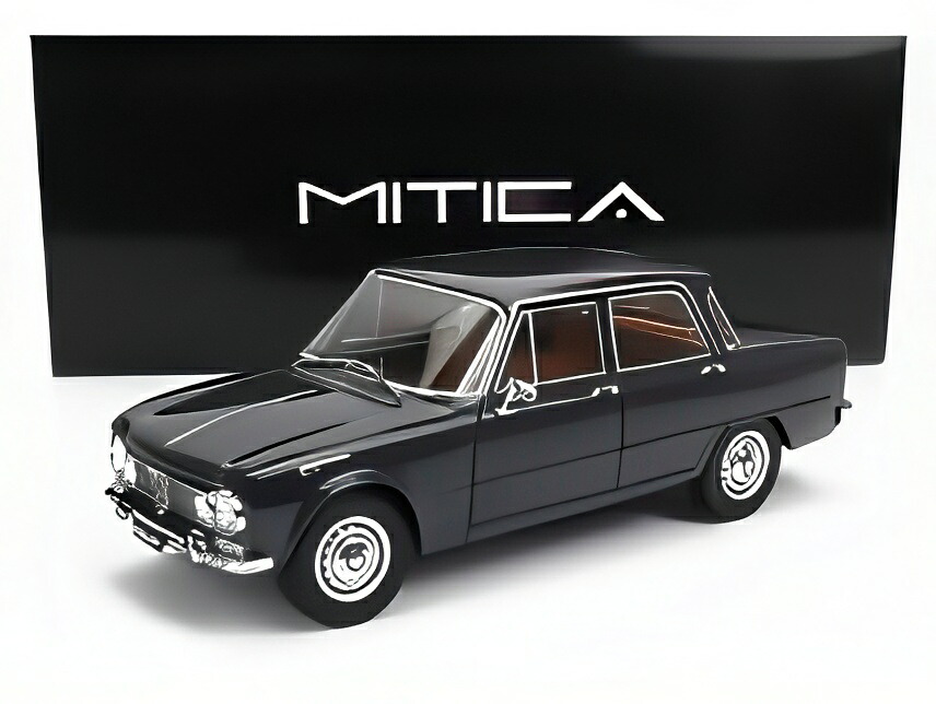ALFA ROMEO ジュリア 1.6 Ti 1962 グリジオグラファイト グレー/ MITICA-DIECAST 1/18 504台限定 海外限定　ミニカー