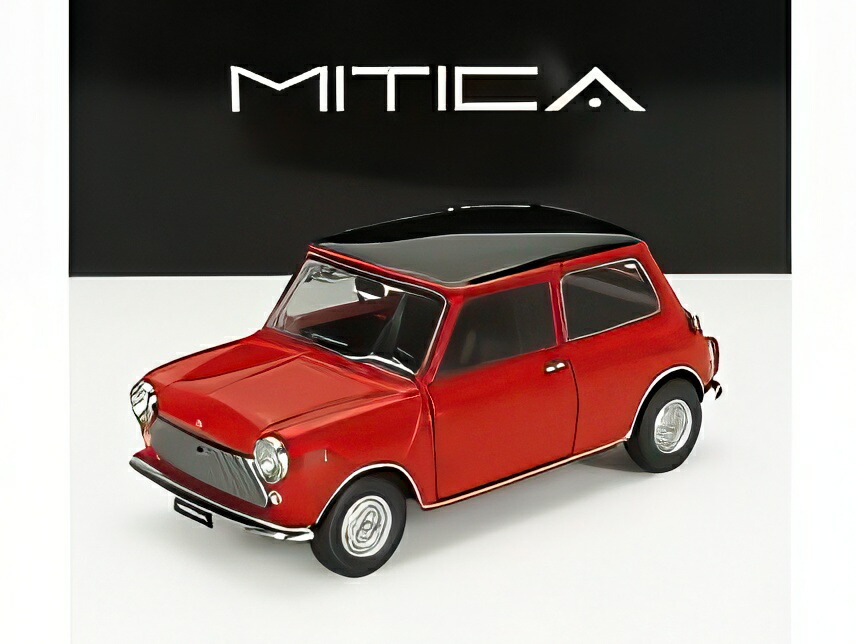 楽天市場】ミニカー 1/18 ミニモーク 1965 ミニクーパー 赤色