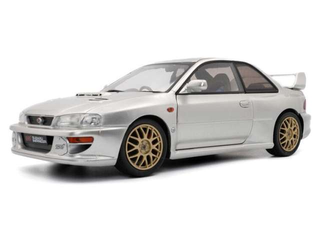 1998 スバル インプレッサ 22B シルバー/ SOLIDO 1/18 ミニカー
