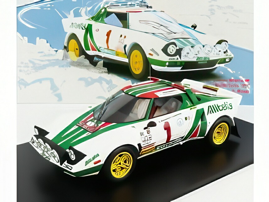 楽天市場】スパーク 1/18 ランチア ストラトス HF アリタリア #1