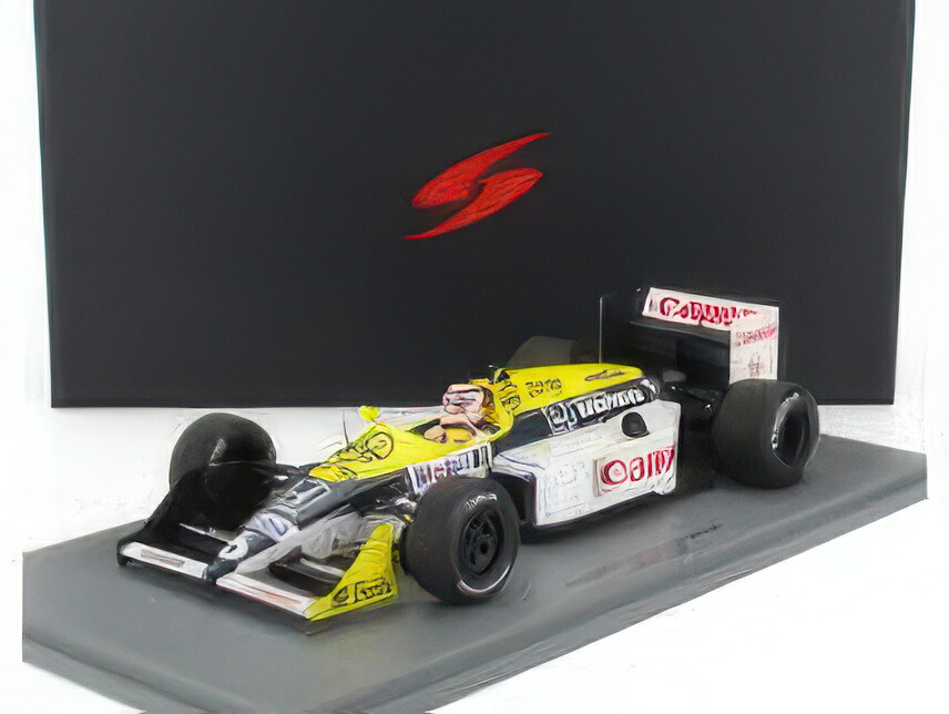 WILLIAMS F1 FW11B HONDA N 6 ワールドチャンピオン ウィナー GP モンツァ イタリア 1987 ネルソン・ピケ ブルー イエロー ホワイト/ Spark 1/18 ミニカー｜ラストホビー
