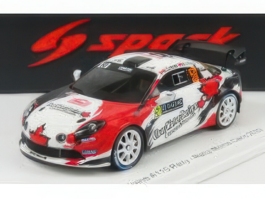 RENAULT アルピーヌ A110 ラリー N 50 ラリー モンテカルロ 2022 I.クレラー E.ラセット ホワイト レッド ブラック/ Spark 1/43 ミニカー|ラストホビー