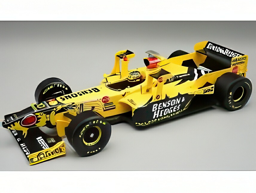 【予約】2026年発売予定JORDAN F1 198 HONDA N10 タワーウィング イモラGP (フィギュア付) 1998 R.シューマッハ イエロー/ブラック/ TECNOMODEL 1/18 ミニカー