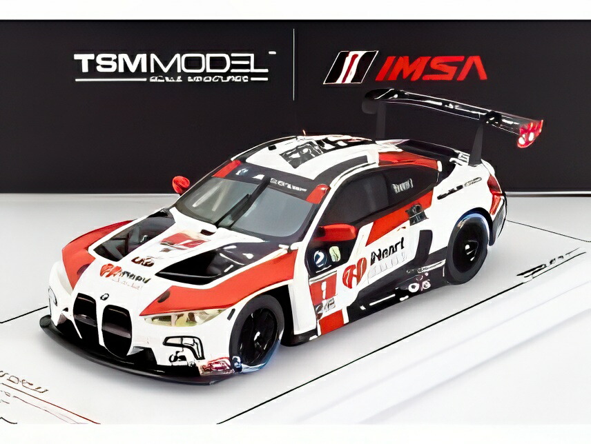 BMW 4つづき物 M4 GT3 野球クラブPAUL MILLER N1 3位 GTD PRO IMSA 24hデイトナ 2024/ TrueScale 1/43 ミニカー おもちゃ-ミニカー・トイカー-乗り物のおもちゃ