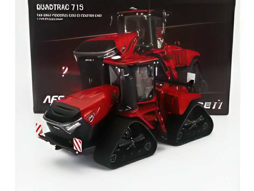CASE-IH クワドトラック 715 チンゴラート トラクター 2020 レッド ブラック/ UNIVERSAL HOBBIES 1/32 農機 模型