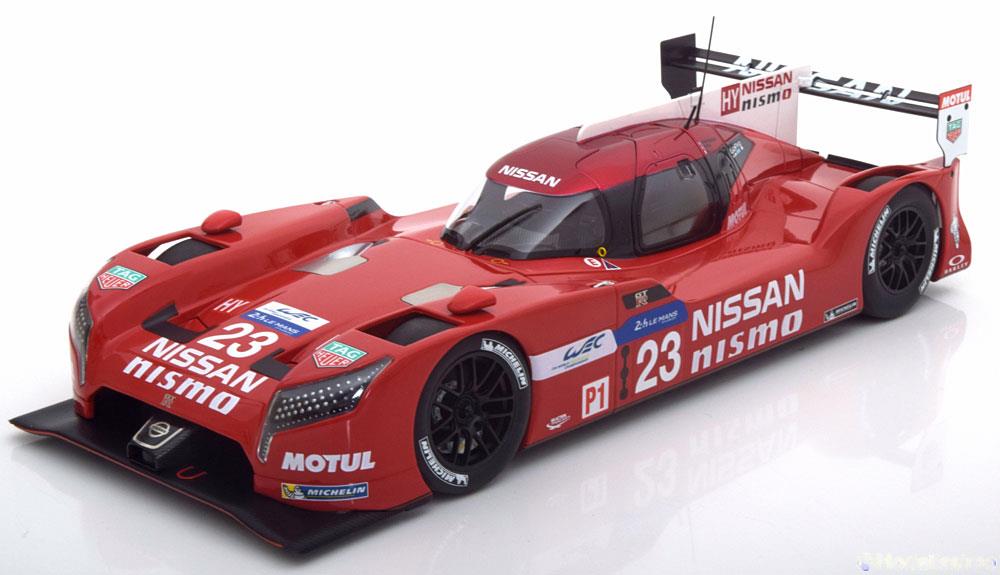 オートアート1/18　NISSAN GT-R LM NISMO Amazon.com: Nissan GT-R LM Nismo 2015 Test Car #23 1/18 by