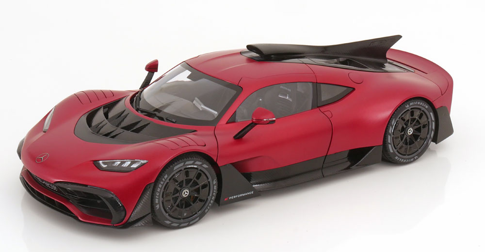Mercedes AMG One C298 2023 Mercedes特注ひな形 押さえる500個/ NZG 1/12 ミニカー