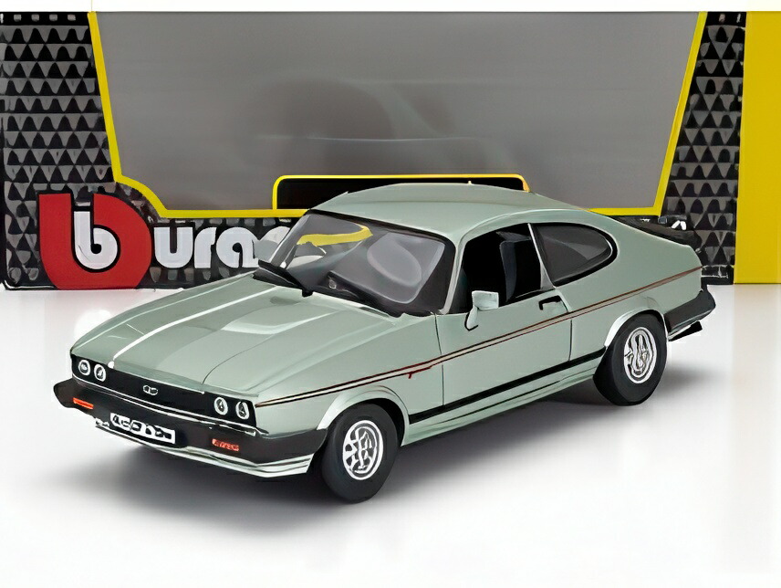 FORD ENGLAND CAPRI INJECTION 1982 ライトグリーンメタリック/ Bburago 1/24 ミニカー