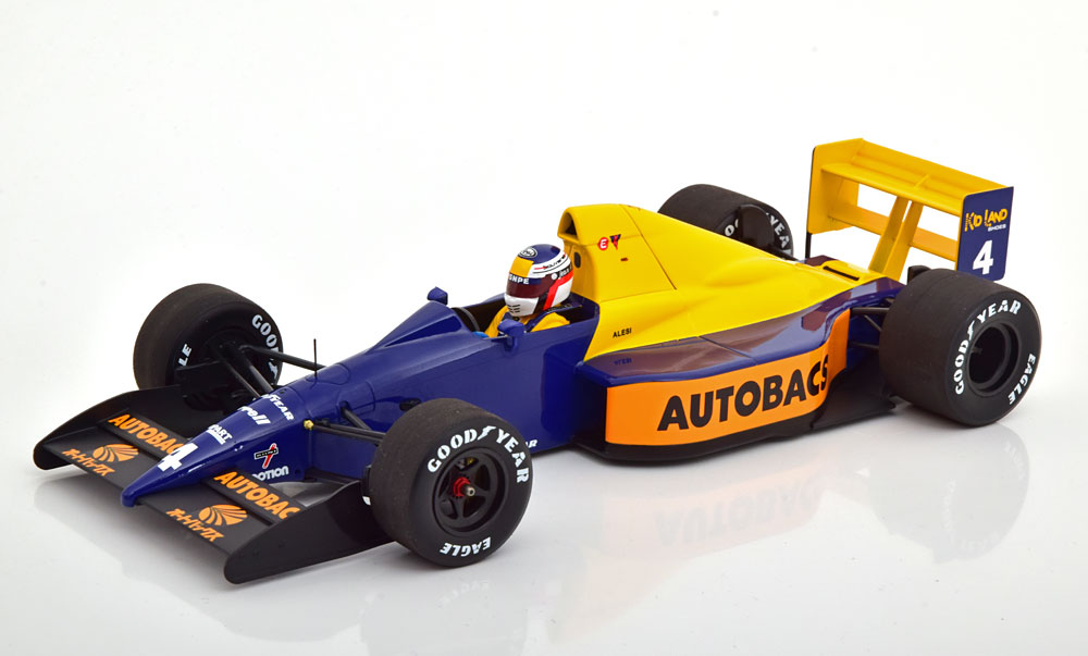 Tyrrell Ford 018 日本GP Alesi 1989 デカール付 限定300個/ MINICHAMPS 1/18 ミニカー|ラストホビー