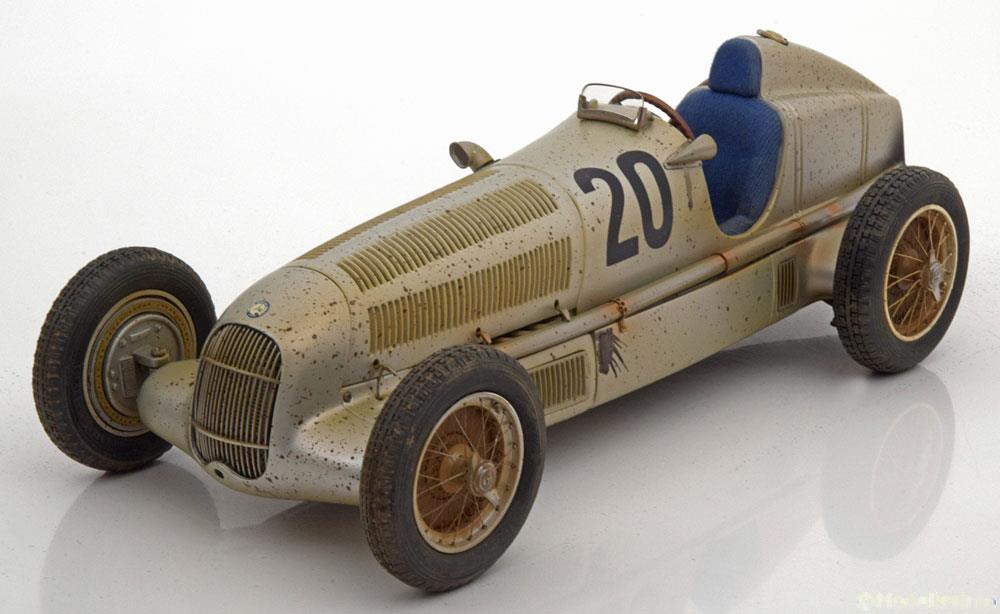 Mercedes W25 ダーティヒーロー アイフェルレンネン贏ち得る von Brauchitsch 1934 制限事項1000個/ CMC 1/18 ミニカー