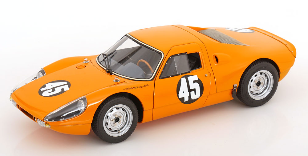Porsche 904 Carrera GTS No.45 ニュルブルクリンク1000粁 Pon Koch 1964 押さえる1500個/ CMC 1/18 ミニカー