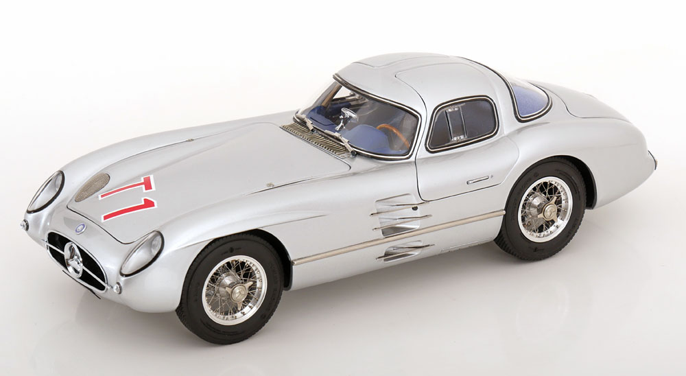 Mercedes 300 SLR クーペ No.T1 RAC行楽客賞 Uhlenhaut 1955 制限事項1000個/ CMC 1/18 ミニカー