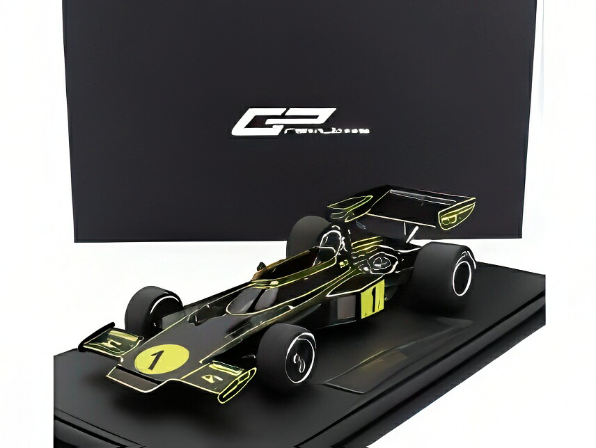 LOTUS F1 72E JPS N1 優勝 イタリアGP 1974 R.ピーターソン ブラック ゴールド/ GP Replicas 1/18 ミニカー|ラストホビー