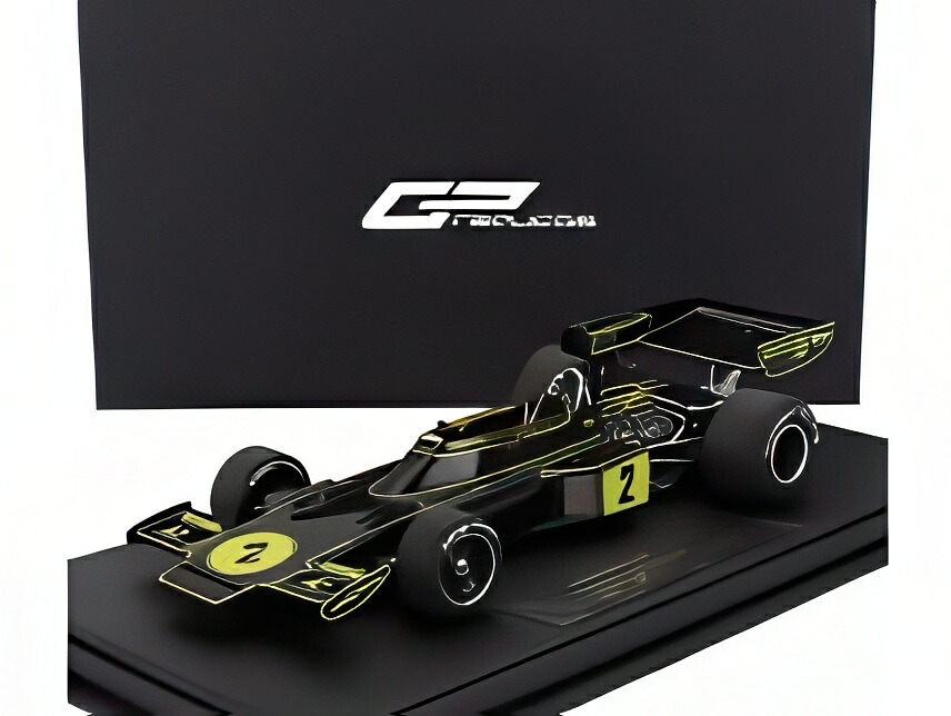 LOTUS F1 72E JPS N2 3位 イギリスGP 1974 J.イクス ブラック ゴールド/ GP Replicas 1/18 ミニカー｜ラストホビー