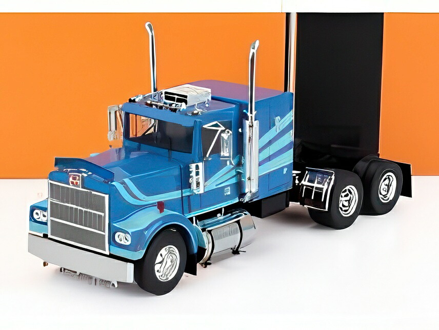 MARMON CHDT トラクタ貨物自動車 3軸 1980 青碧/ IXO 1/43 ミニカー