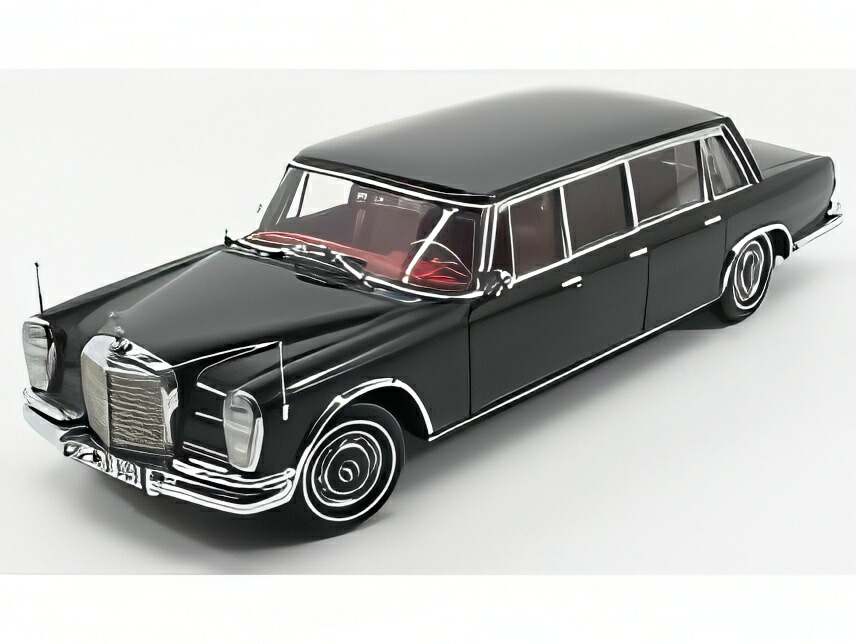 【取って置く】2026年発売予定を組むMERCEDES BENZ S社会階級 600 PULLMAN W100 1963 黒いこと/ CMC 1/18 ミニカー