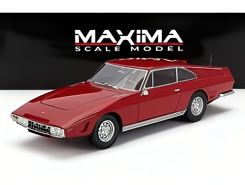 【取っておく】2026年発売予定を組むFERRARI 330GT 2+2 NAVARRO SPECIAL 1966 赤いこと/ MAXIMA 1/18 外国で押さえるミニカー