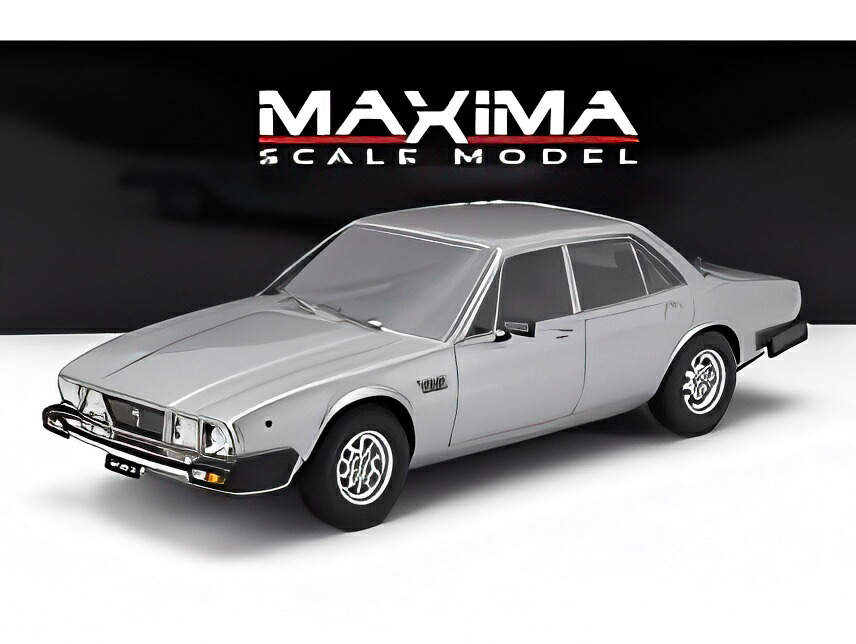 【取っておく】2026年発売予定を組むDE TOMASO DEAUVILLE 1978 しろがね色/ MAXIMA 1/18 外国で押さえるミニカー