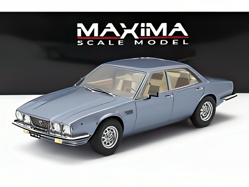 【取っておく】2026年発売予定を組むDE TOMASO DEAUVILLE 1978 サンドロペルティーニ司会者 POLIZIA お巡りさん グレーメタリック/ MAXIMA 1/18 外国で押さえるミニカー