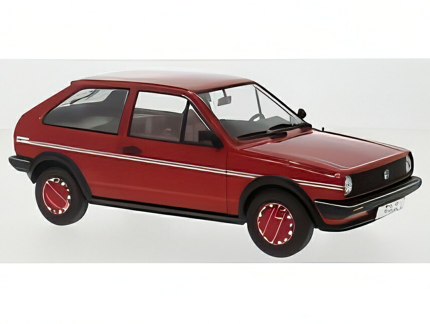 【予約】2026年発売予定VOLKSWAGEN POLO FOX MKII クーペ 1985 レッド/ MCG 1/18 ミニカー｜ラストホビー