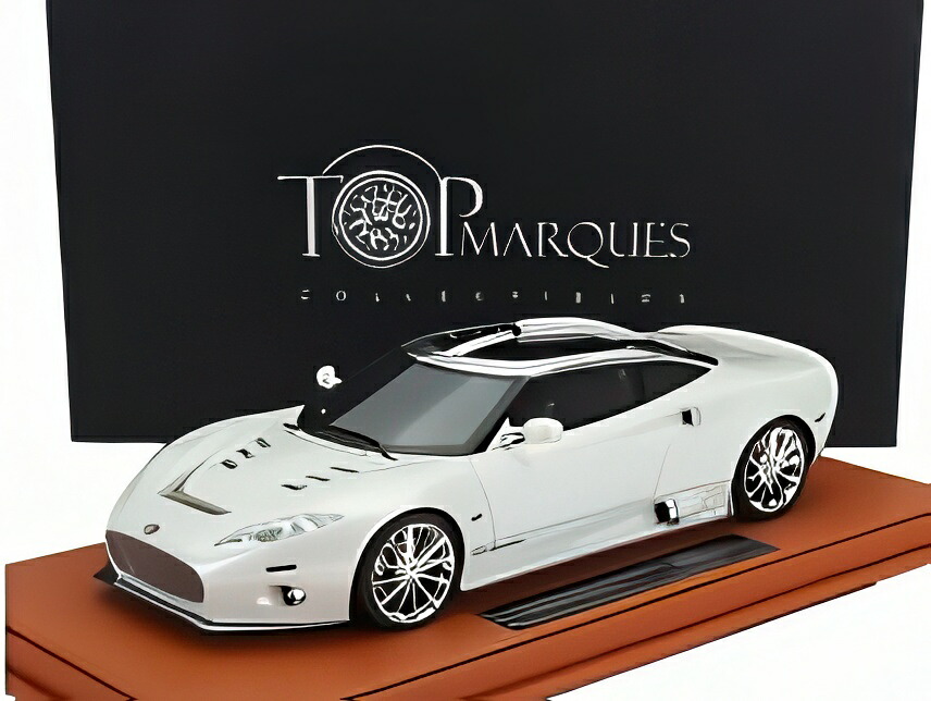SPYKER C8 AILERON 2011 キュムラスホワイトメタリック/ TOPMARQUES COLLECTION 1/18 ミニカー｜ラストホビー