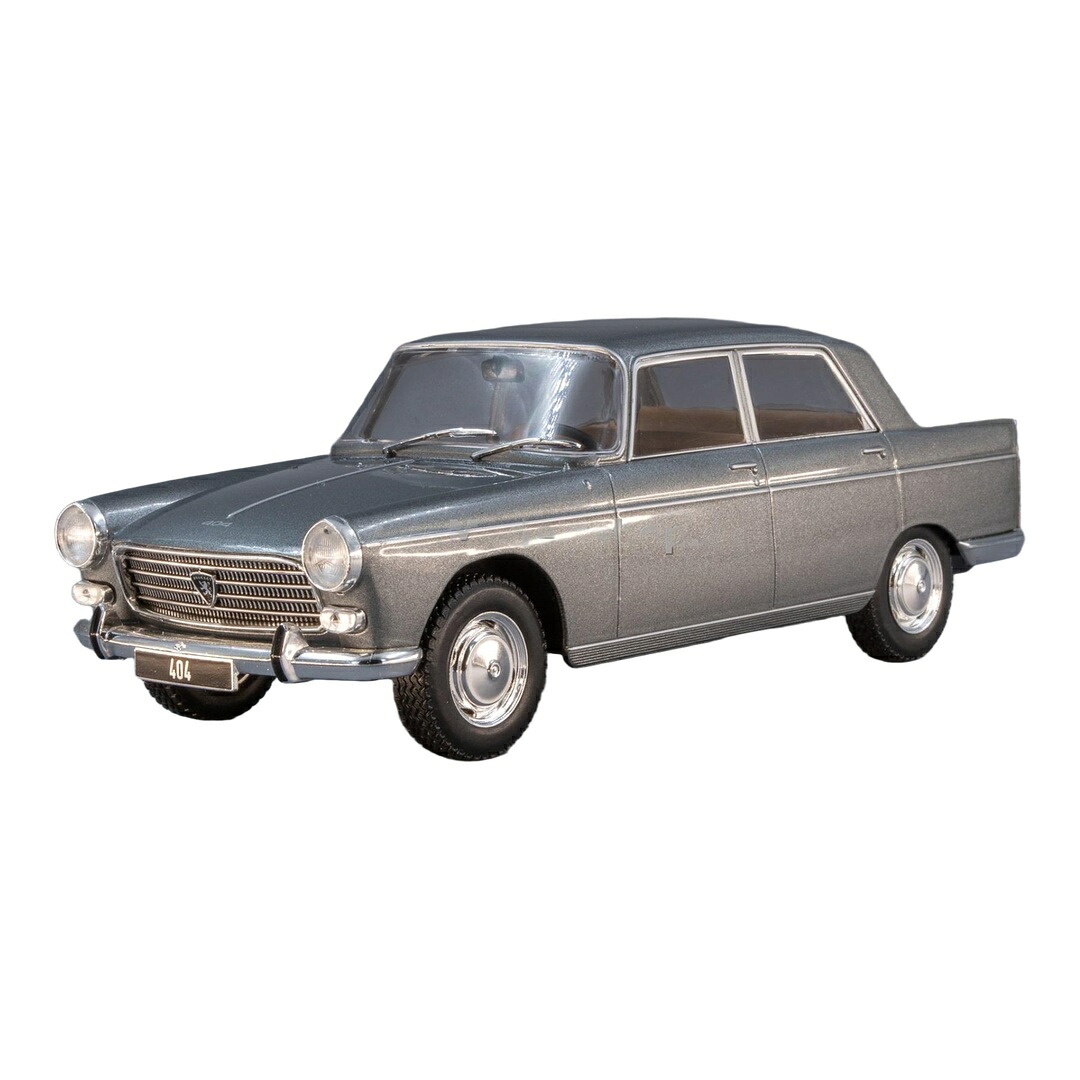 Peugeotプジョー 404 1960 グレーメタリック ダイキャストモデル ミニカー /WHITEBOX 1/24｜ラストホビー