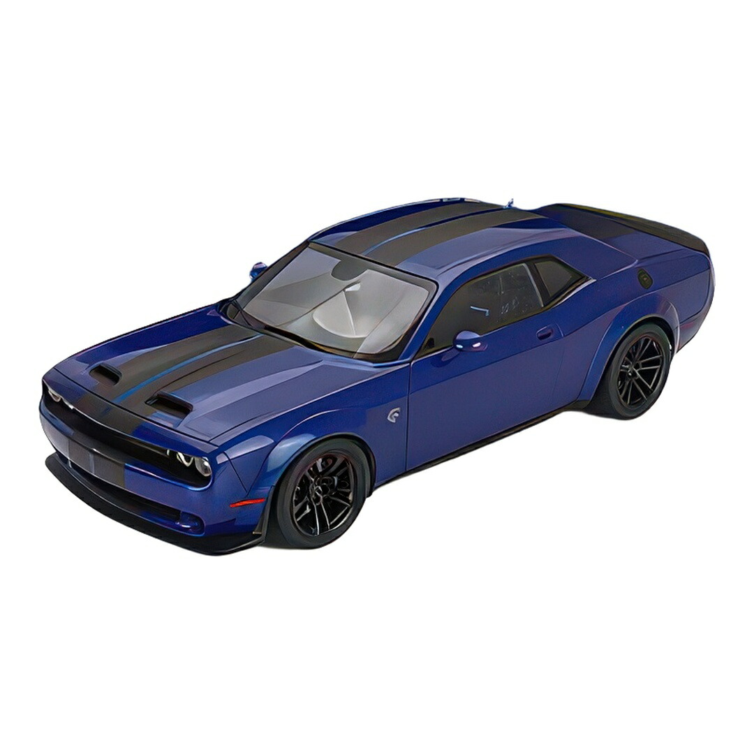 ダッジ チャレンジャー SRT ジェイルブレイク クーペ 2022 青碧 / AUTOart 1/18 ミニカー