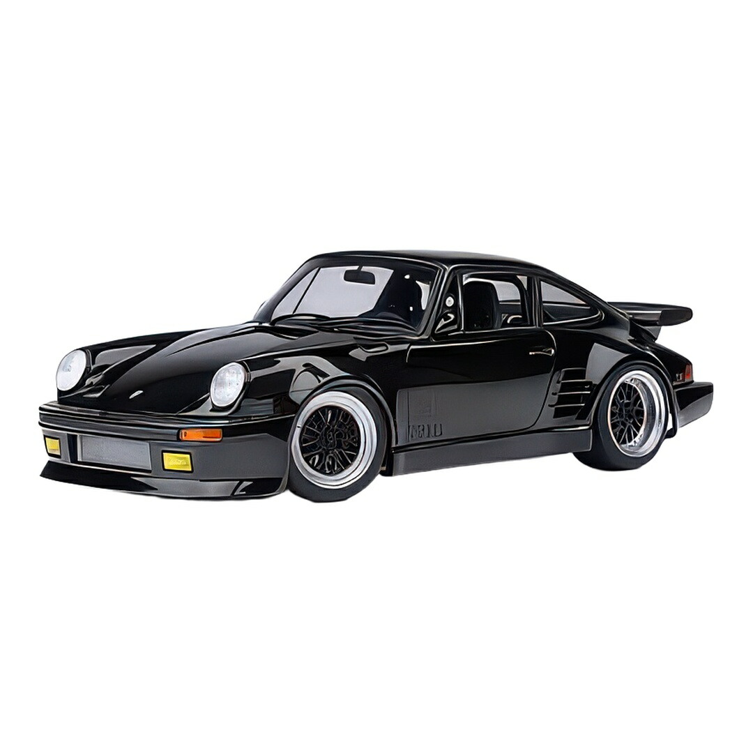 ポルシェ 911 930 ターボ クーペ 海岸地帯真夜中 1986 黒いこと / AUTOart 1/18 ミニカー