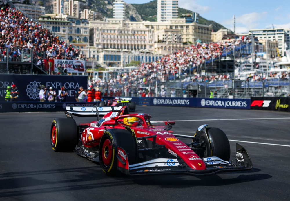 【取って置く】Ferrari 空想科学小説25 モナコリバリー 75周年 Shell Hamilton/ BBR 1/12 ミニカー