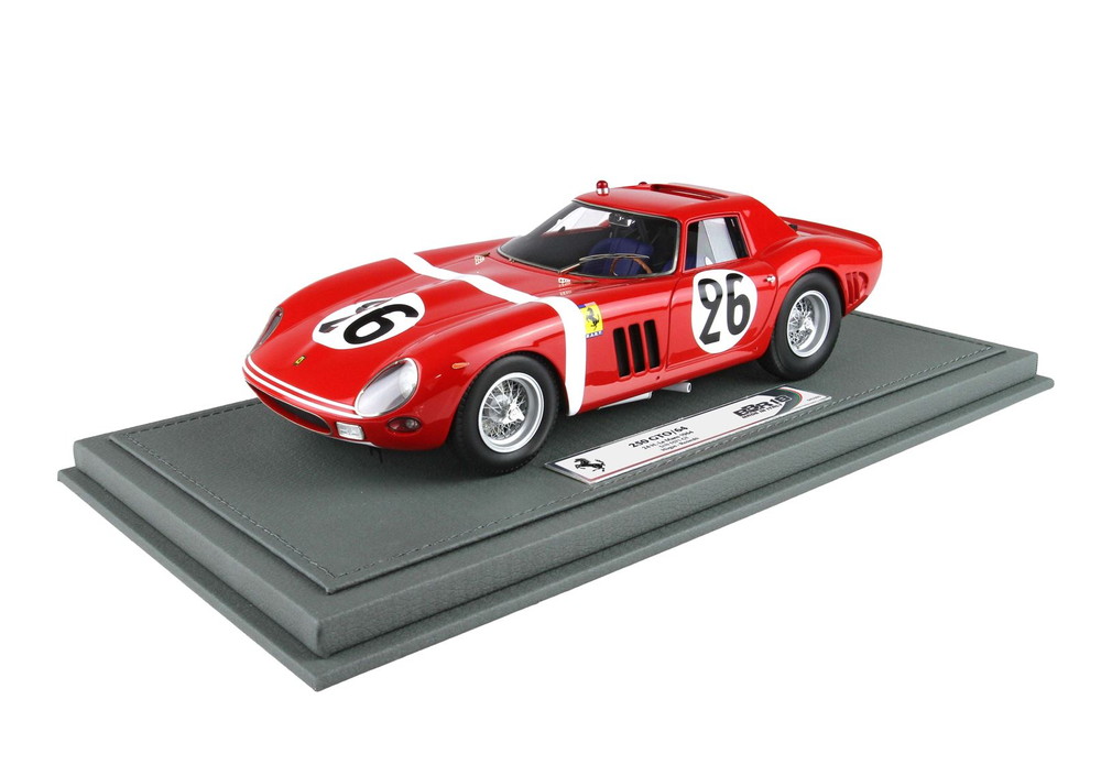 【予約】Ferrari 250 GTO 24h ルマン 1964 SN 5571 GT N. 26 Hugus Rosinski/ BBR 1/18 200台限定ミニカー｜ラストホビー