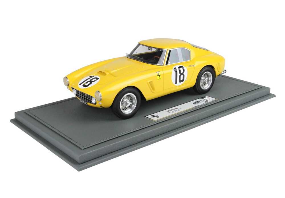 【予約】Ferrari 250 SWB 24h ルマン 1960 N. 18 Arents Connell/ BBR 1/18 99台限定ミニカー