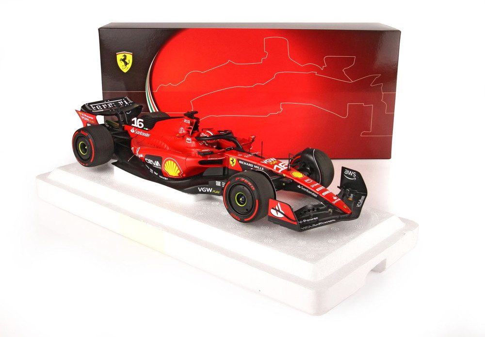 【予約】Ferrari SF-23 バーレーンGP 2023 C.ルクレール/ BBR 1/18 ミニカー|ラストホビー